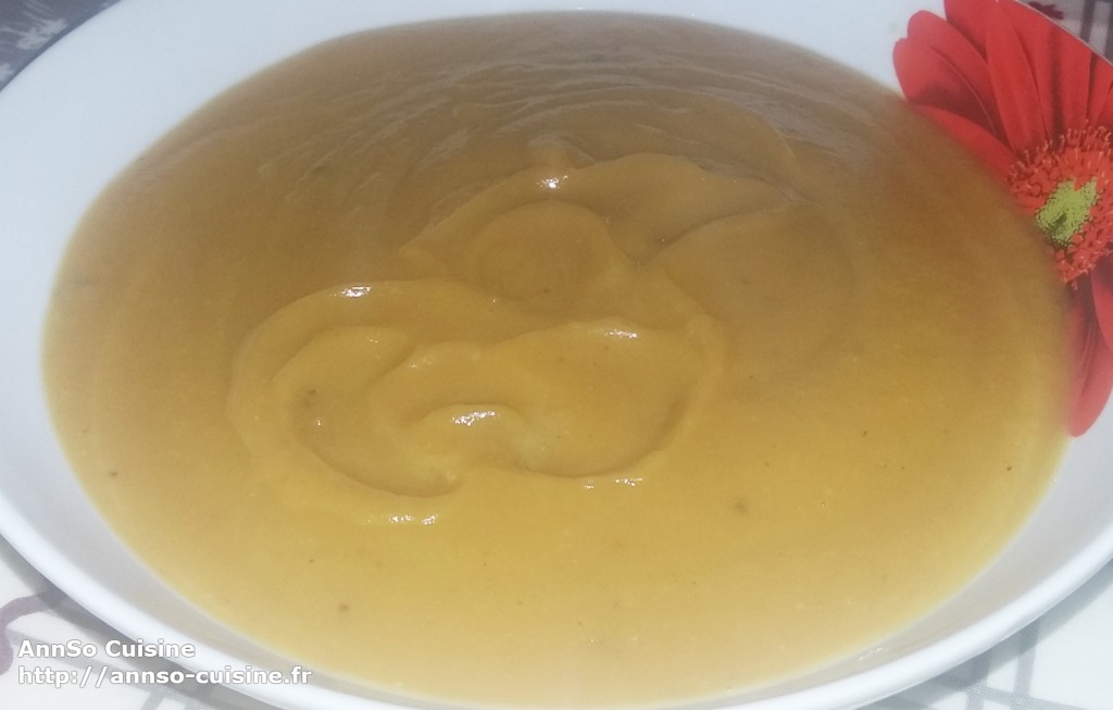 Velouté de potiron aux châtaignes | AnnSo Cuisine & cie
