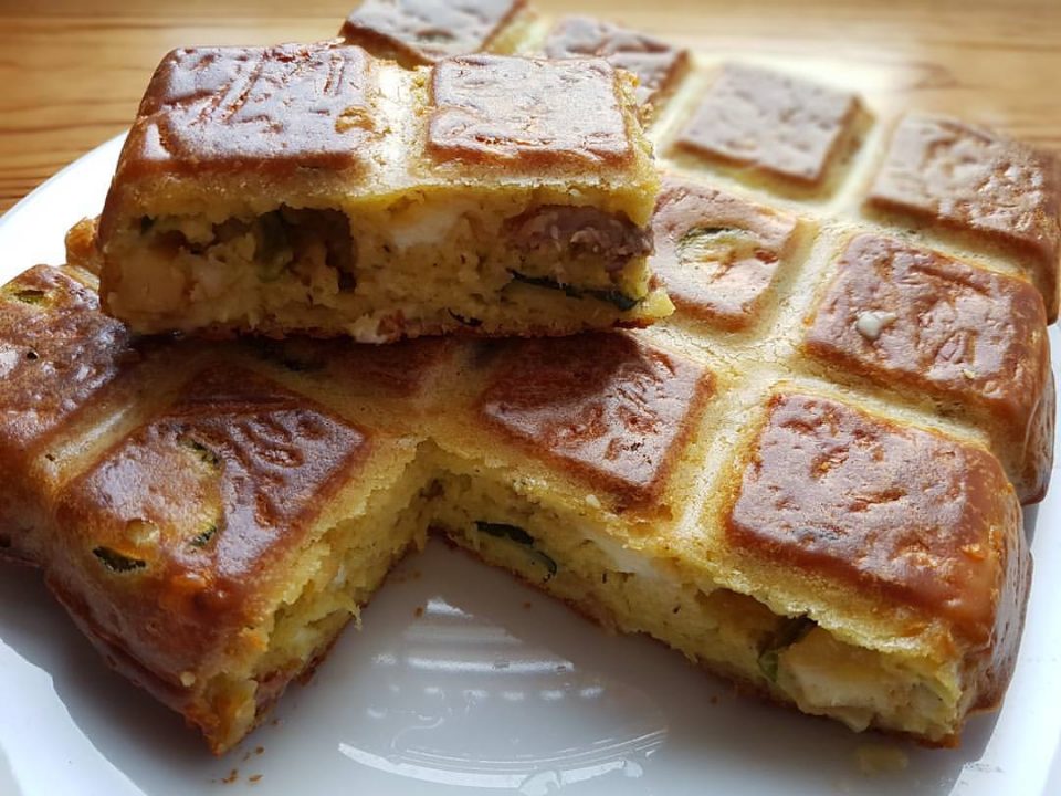 Cake aux courgettes et chèvre