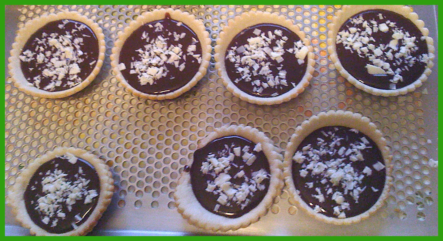 Tartelettes au chocolat noir et caramel beurre salé annso-cuisine.fr AnnSo Cuisine
