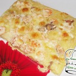 Pizza liquide, recette express au saumon fumé et aux crevettes annso-cuisine.fr AnnSo Cuisine