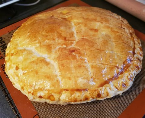 Galette des rois à la noisette