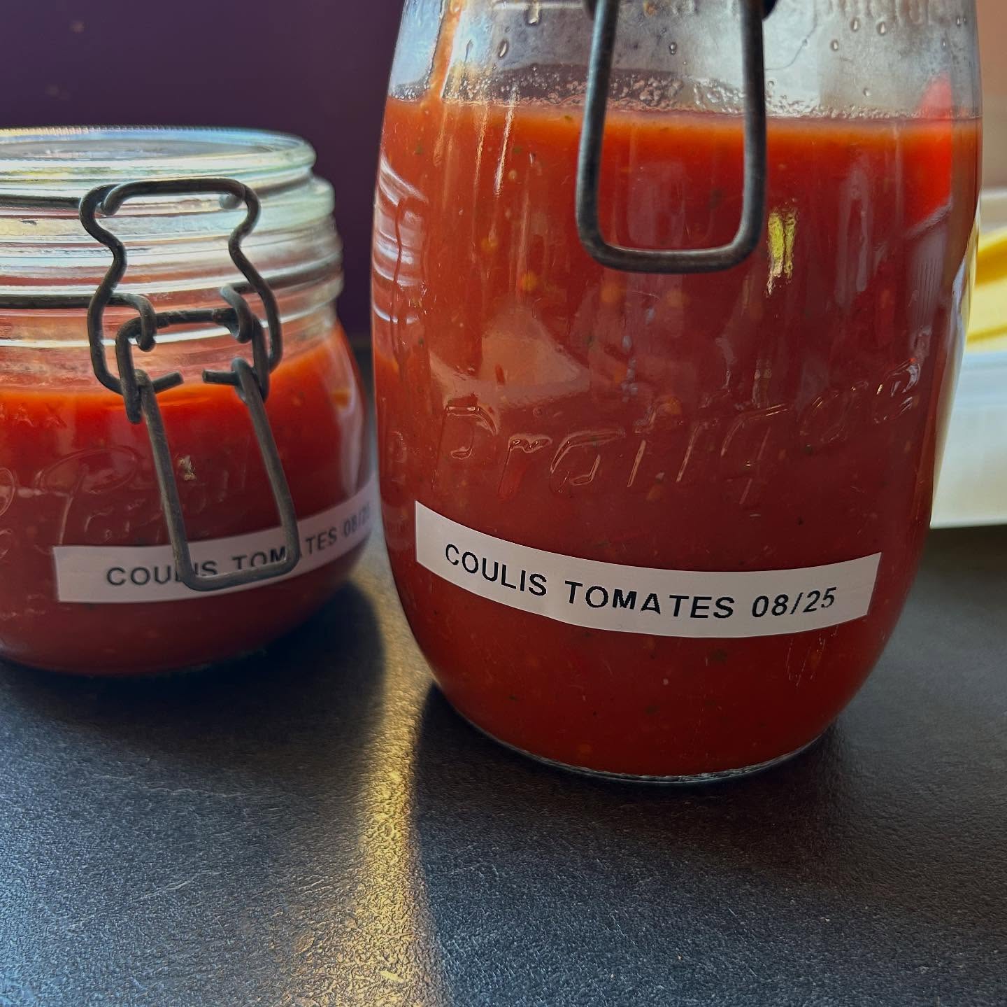 Coulis de tomates au monsieur cuisine connect
